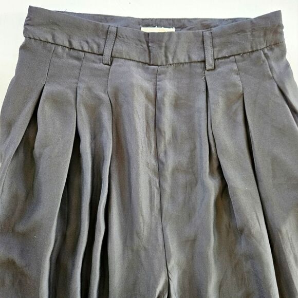 NWT Urban Outfitters Silence + Noise High Rise Pleated Taper Leg Trouser Pants 6 - Picture 3 of 10